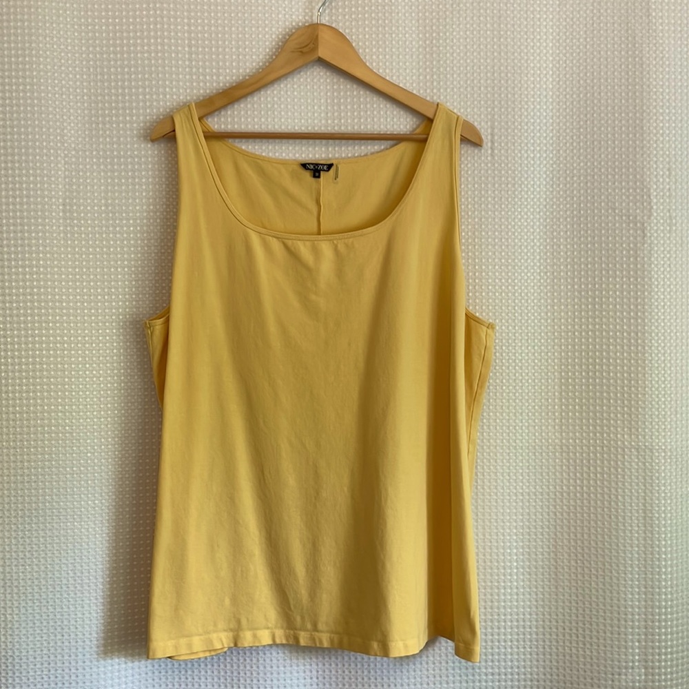 Nic + Zoe Cotton Tank 3x